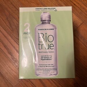 Bausch & Lomb Biotrue Contact Solution-4 bottle bundle